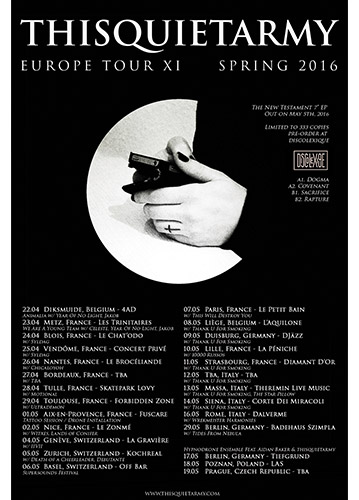 Thisquietarmy on Tour